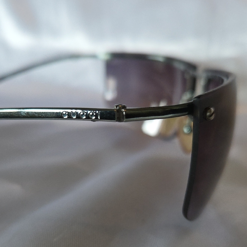 Gucci Rimless Sunglasses with Gradient Lenses - Picture 8 of 14